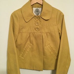 Anthropologie Mod 60s-Style Jacket BB Dakota